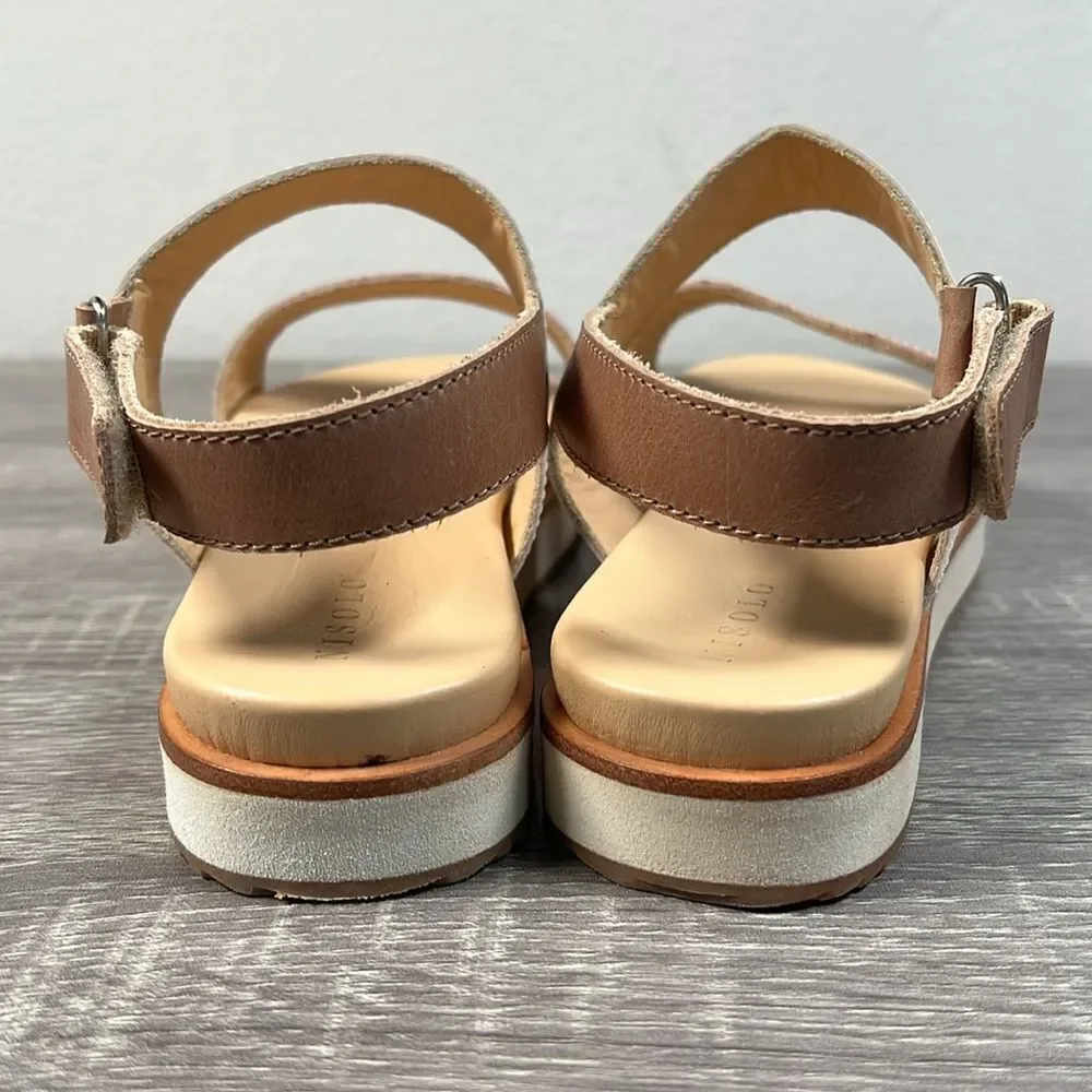 Nisolo Flat Form Sandals Shoes - Picture 3 of 6